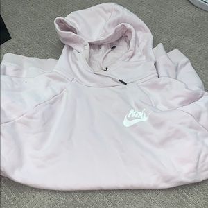 pink nike hoodie
